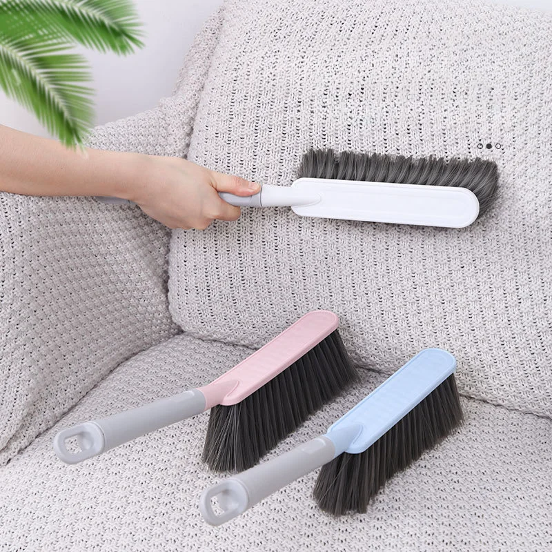

Щетка для удаления пыли с большой ручкой, мягкая щетка для волос с длинной ручкой, милая метла для уборки дома и спальни