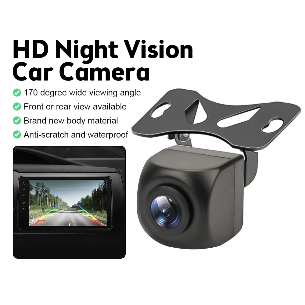 

Fish Eye Lens CVBS Vehicle Rear View Camera Starlight Night Vision 170 Car Camera with Parking Line for BMW for VW Passat Golf