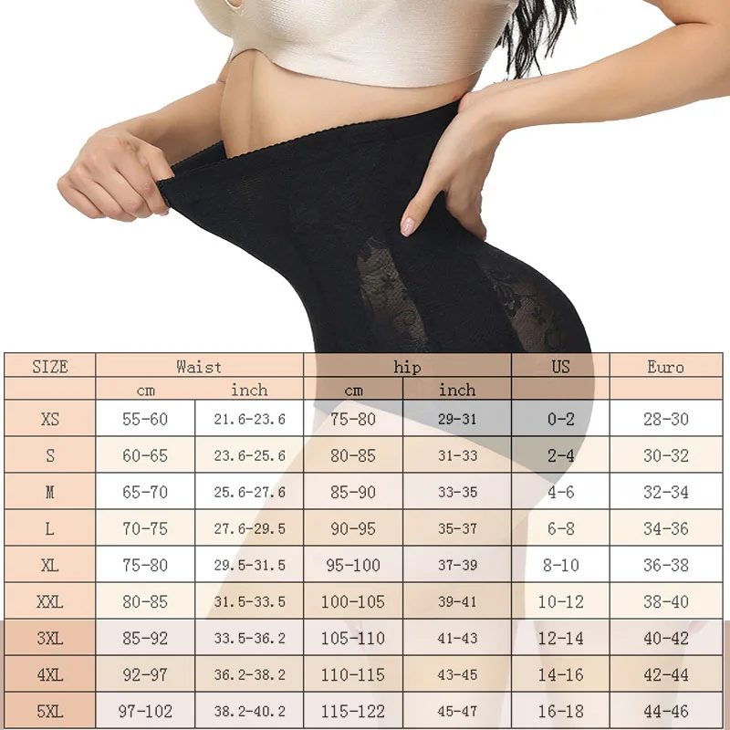 GUUDIA трусики с крючком на молнии для контроля живота сетчатые высокой талией