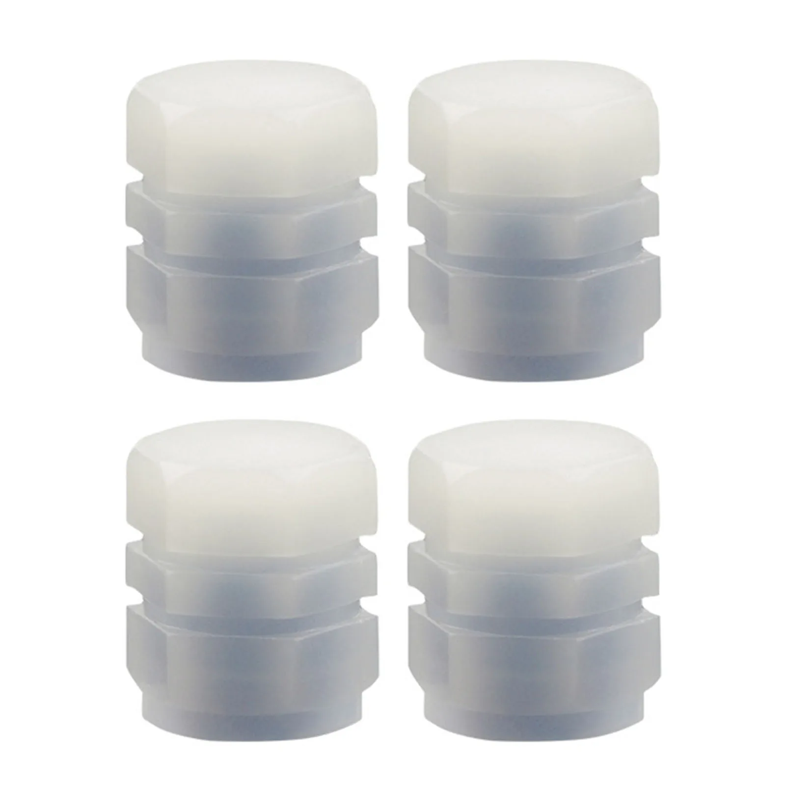 

Florescent Car Tire Valve Caps Universal for Car Bicycle Motorcycles ABS Durable Glowing in Dark Protect From Dirt and Dust E2S