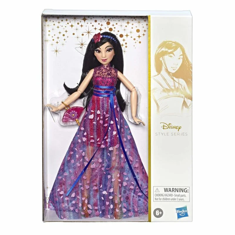 

Фигурки из серии «Принцесса» Disney, игрушки в современном стиле с кошельком и обувью для девочек, подарок на день рождения, E8400