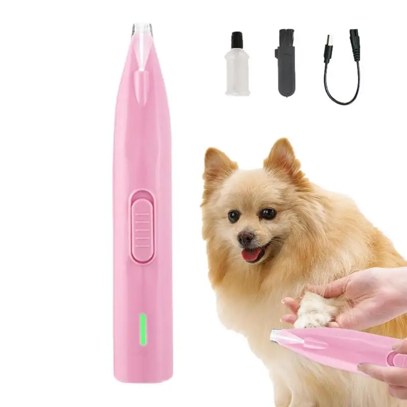 

Hair Trimmer For Dog Paws Dog Cat Paws Hair Rechargeable Clipper Quiet Hair Clipping Tools For Pet Grooming Supplies For Paws