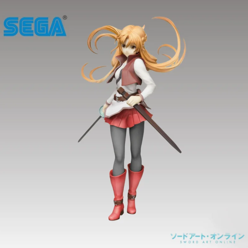 Фото В наличии: Оригинальная фигурка Sega Sword Art Online Progressive Aria of A Starless Night Асуна, модель персонажа аниме, украшение №1