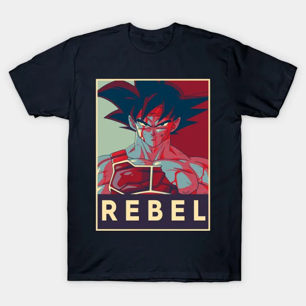 Men T-Shirt Rebel Bardock Tshirt Women T Shirt