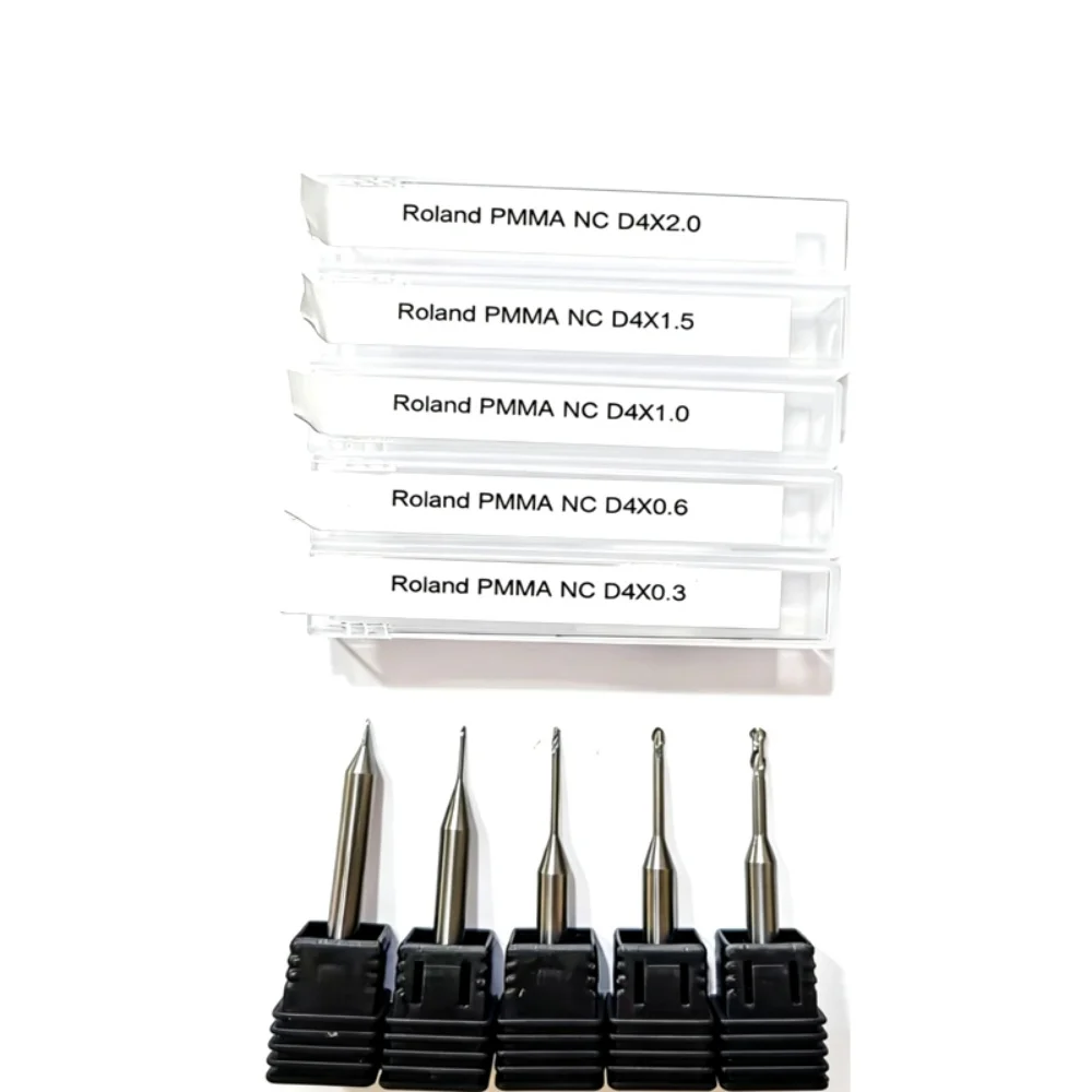 Фрезы для зуботехнических станков Roland DWX50, DWX51D, DWX52 с покрытием D4 DC для циркония и PMMA, для зуботехнических лабораторий, CADCAM фрезеровки, шлифовки и сверления (art.: 3920dc8fe0f3c) - 3920dc8fe0f3c