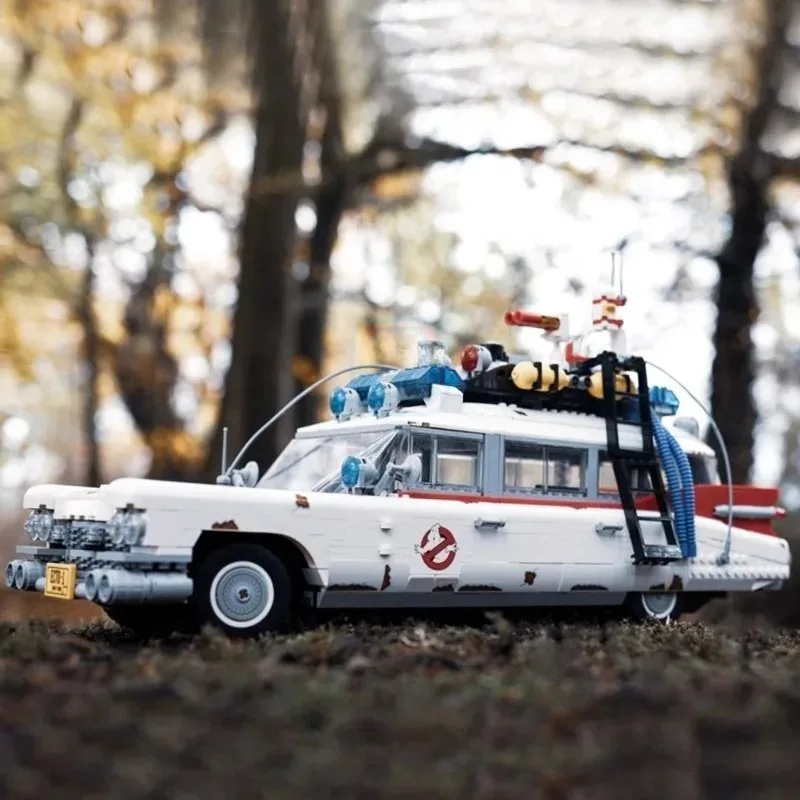 2352 шт. Ghostbusters ECTO-1 креативный строительный блок для автомобиля совместимый с 10274