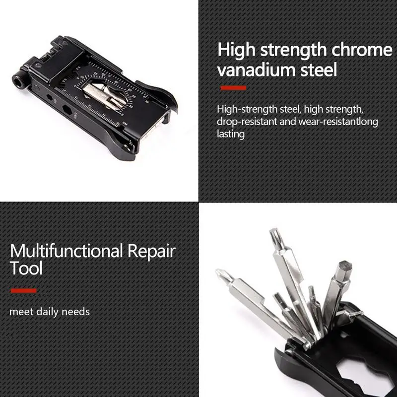 23 в 1 инструмент для ремонта велосипеда портативный многофункциональный рычаги