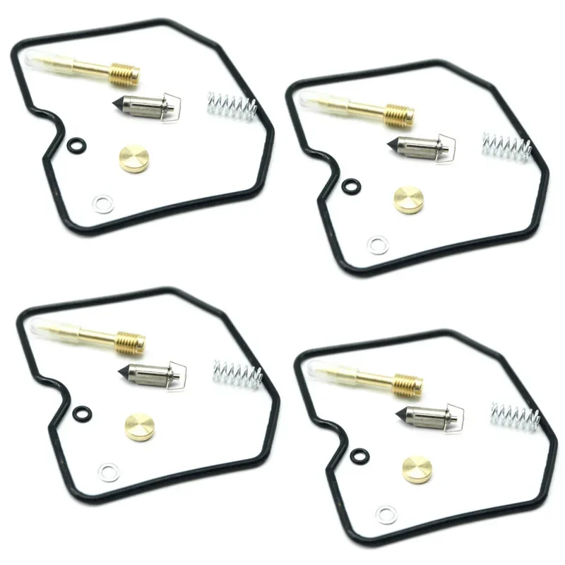 4 комплекта для KAWASAKI Eliminator ZL600 1986 1987 1995 1996 1997 ZL 600, детали, комплект для ремонта карбюратора, винт воздушной смеси, поплавковочный клапан (art.: 3920cbf77b8fc) - 3920cbf77b8fc