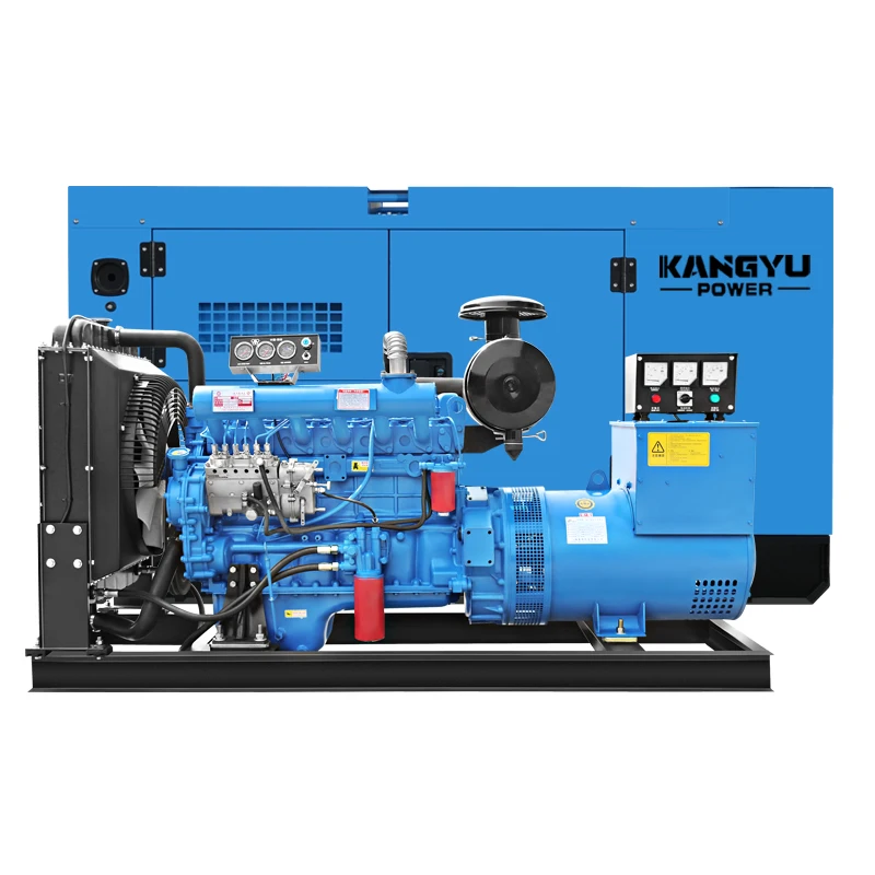 Дешевый мощный бесшумный Электрогенератор работающий от двигателя Ricardo /yuchai /weichai