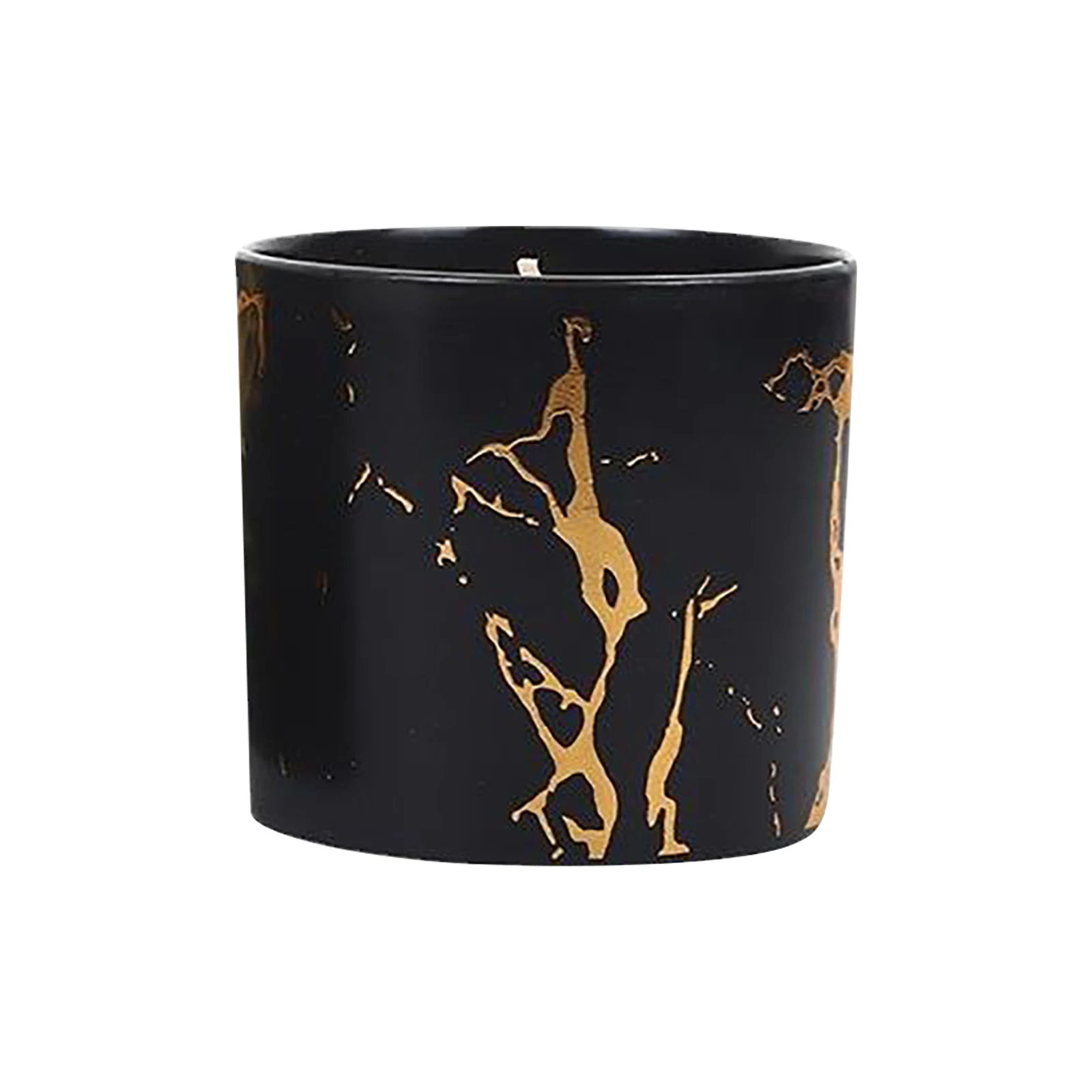 S Ceramic Scented Candles Creative Soybean Wax Scented Ornaments Firewood Candle In Glass Bulk