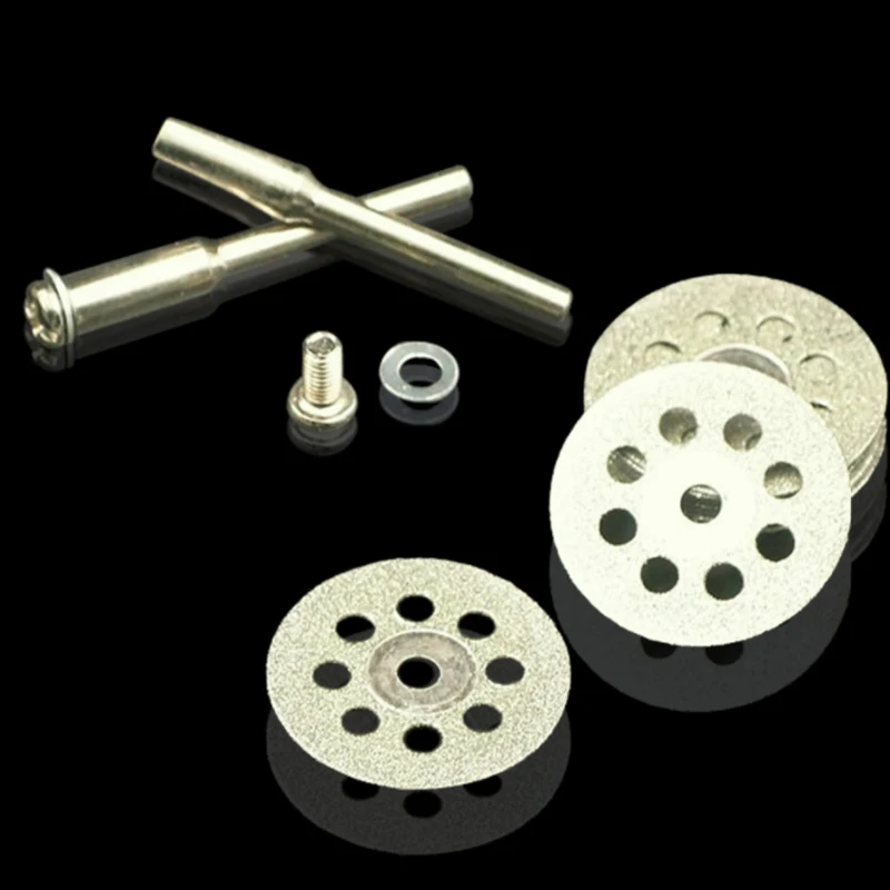 10 шт. 20/22/25/30 мм Мини острый алмазный режущий вращающийся инструмент с 2 стержня