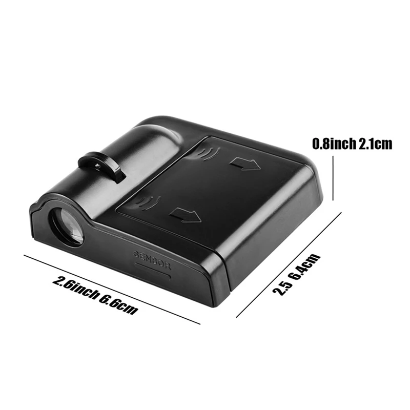 2 шт. светодиодные лампы для проектора дверей автомобиля Peugeot 207 208 301 307 308 407 508 408 5008