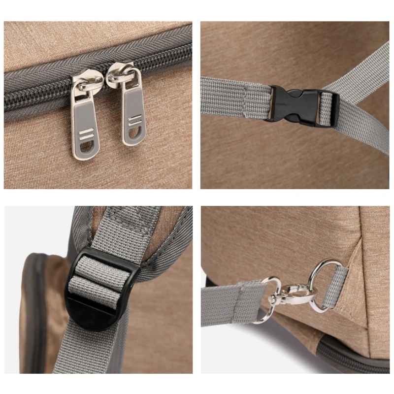 Складной рюкзак-переноска для кошек коляска чемодан домашних животных с