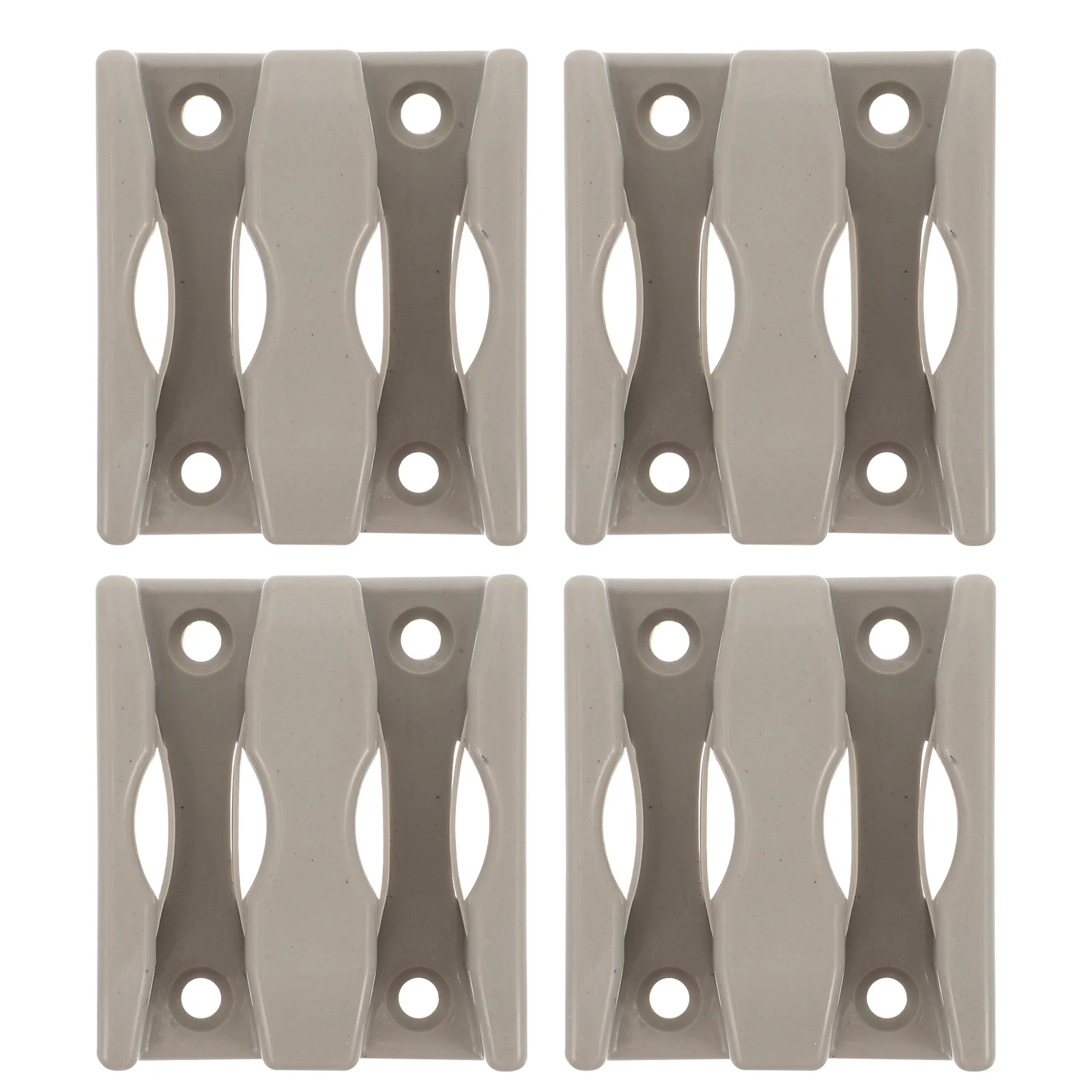 

4 Pcs Glass Door Swing Stopper Sliding Guide Shower Parts Bottom An Fittings Guides Doors Accessories