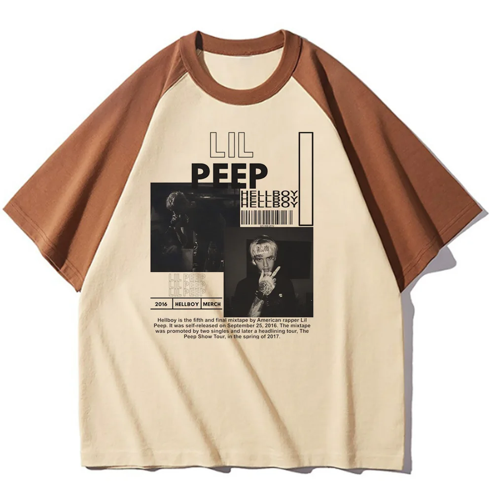 Lil Peep shirt girl aesthetic kawaii anime 80s Graphic Retro Y2k Digital graphic Psychedelic 2000s