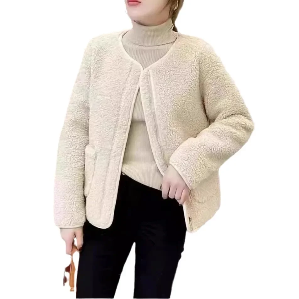 Осень/зима 2023 новый стиль корейский дизайн чувственная простая нишевая куртка на