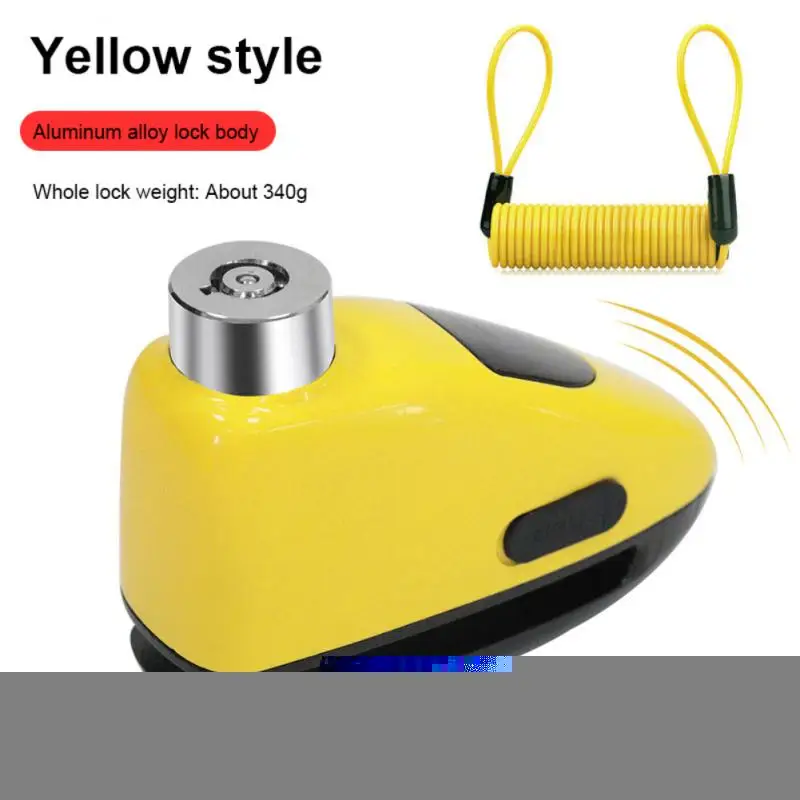 

Bicycle alarm disc brake locks Motorcycle MTB bike waterproof anti-theft Alarm Wheel disc lock riding equipment accessories