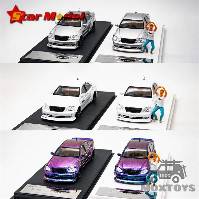 Star Model 1:64 LBWK Crown S180 LB nation Limited499 Diecast Car