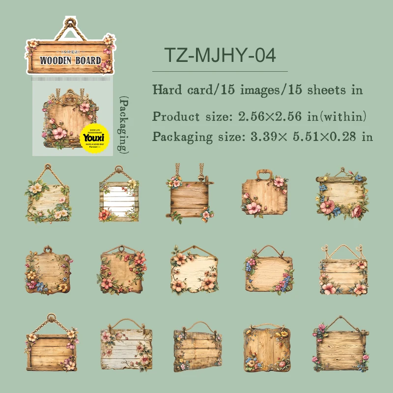 

Набор стикеров Jianwu "Цветочный язык"