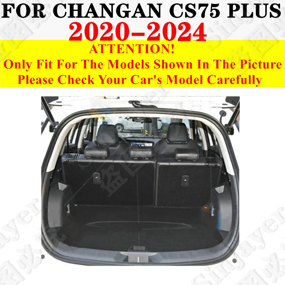 Высокосторонний коврик в багажник автомобиля для ChangAn CS75 Plus 2024 23 2022 21 2020 Custom Fit XPE
