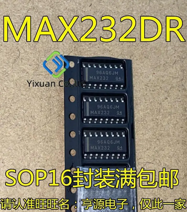 20pcs original new MAX232DR MAX232IDR MAX232 MAX232I SOP-16