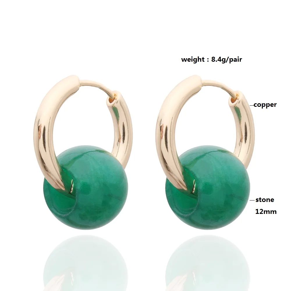 Trendy Pingk Rose Stone Rose Earrings Woman Summer Color stainless Steel Dangle Ear Charm Bright Brinco Party Wedding Gift