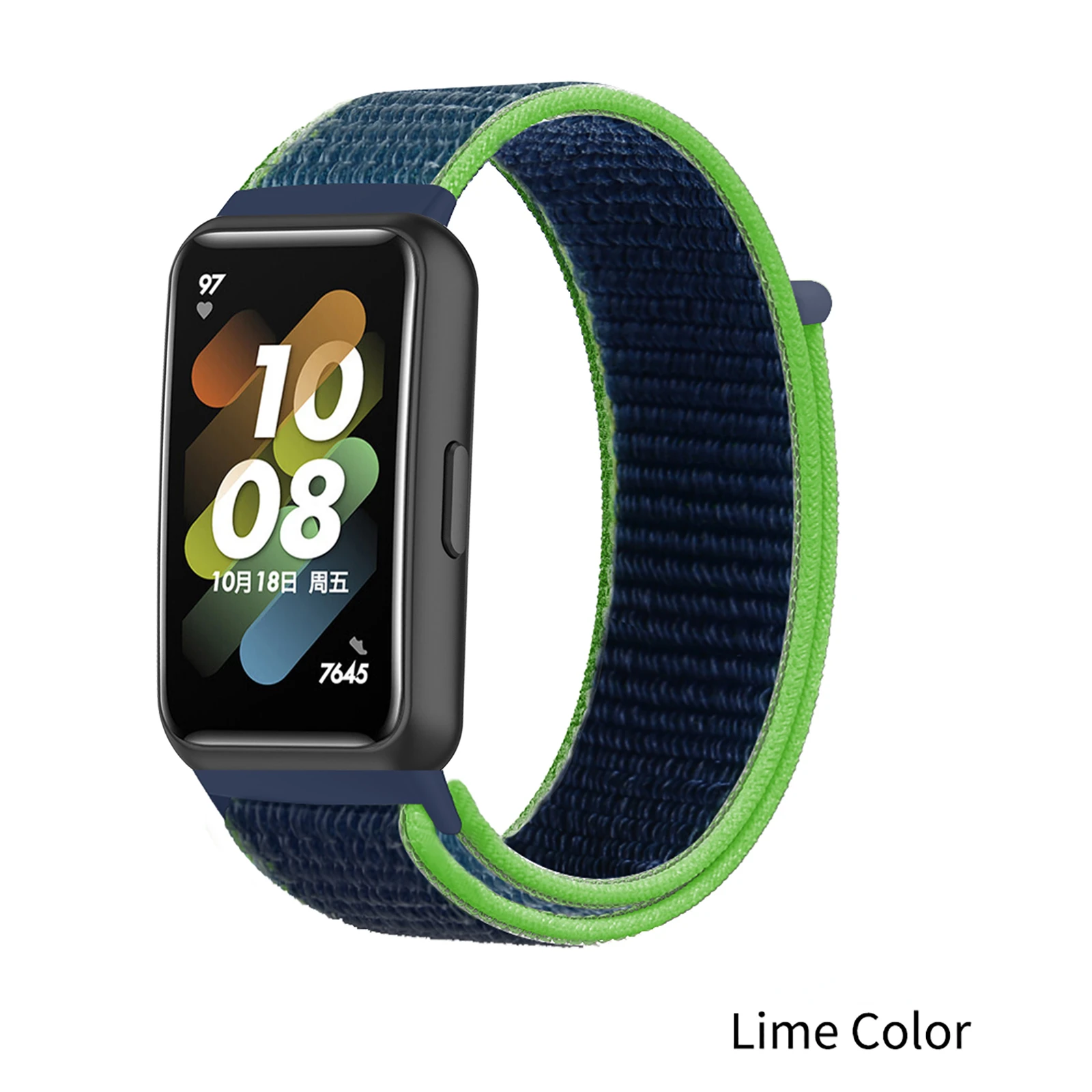 Фото Нейлоновый ремешок с петлей для Huawei Band 10 9 8 7, оригинальный дышащий ремешок, умный браслет Correa для Huawei Band 10 9 8, ремень №4