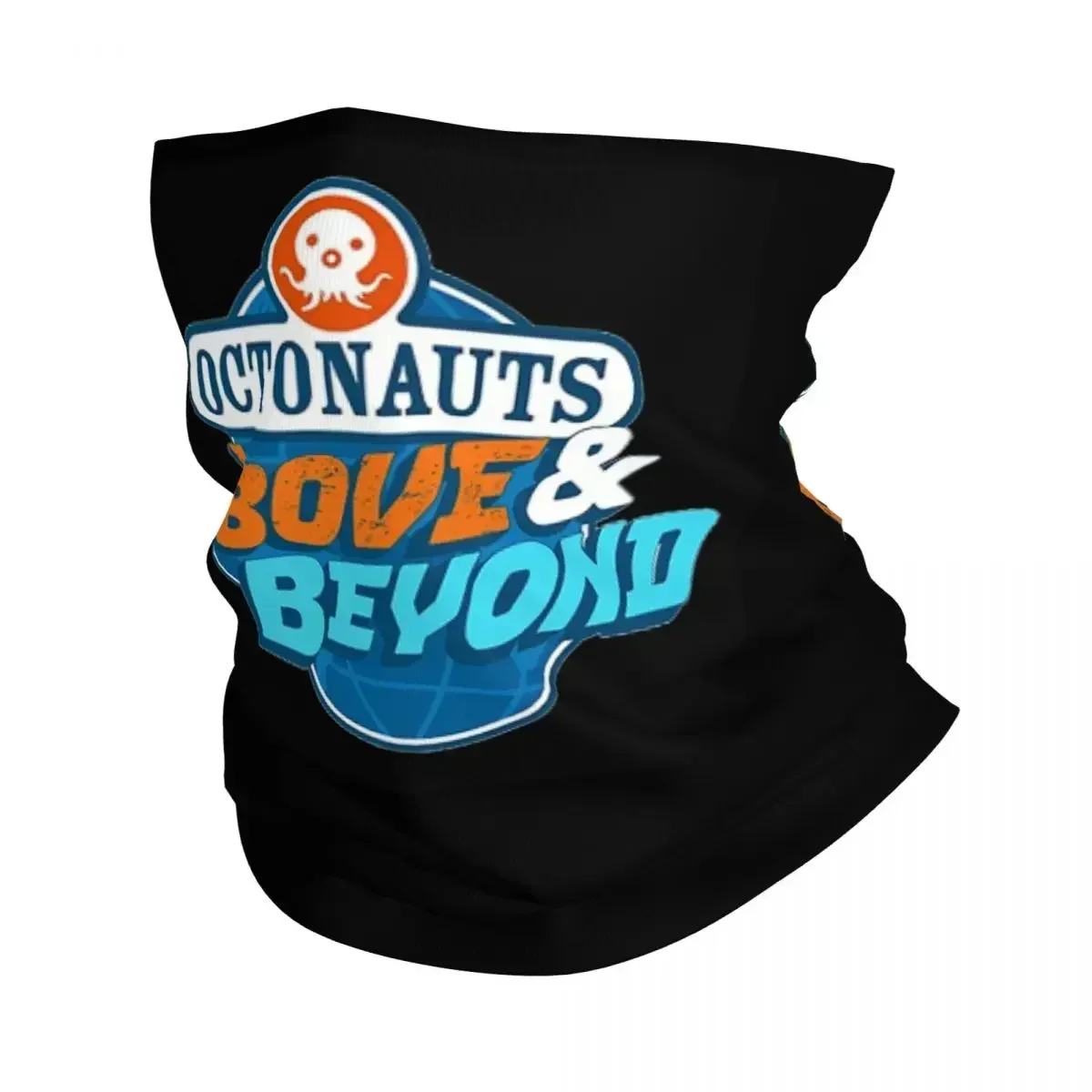 Бандана с октонавтами волшебный шарф принтом теплый велосипедный для верховой