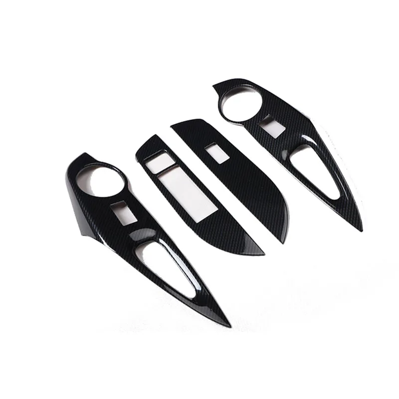 

Правый руль интерьера окна подъемника панели крышки отделки наклейки автостайлинг аксессуары для Toyota Corolla 2019-2022