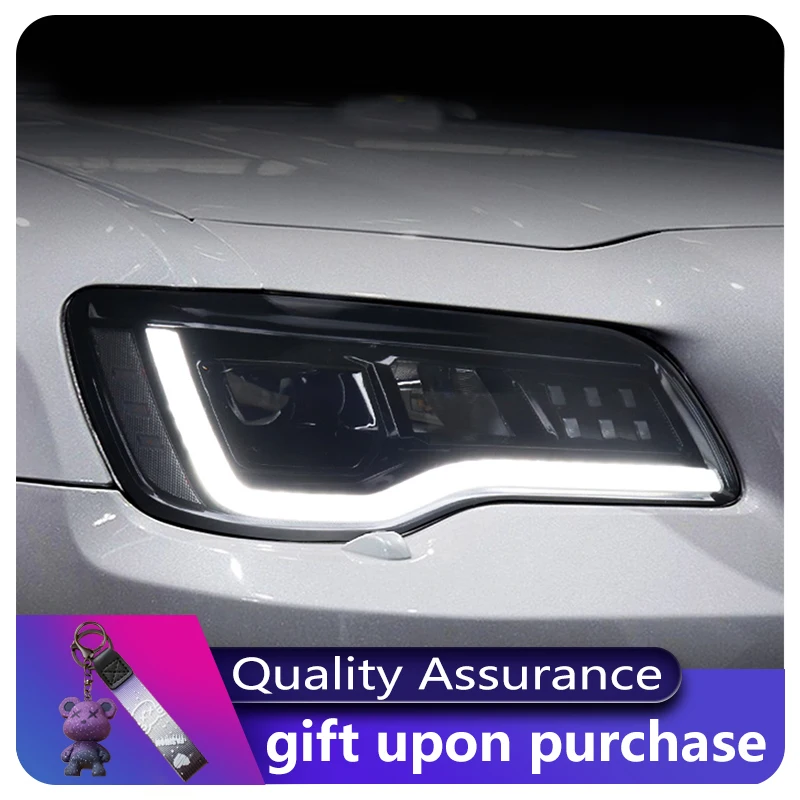 Авто ходовые огни для автомобилей 12 В Chrysler 300C 2011-2017 светодиодные фары Drl высокая