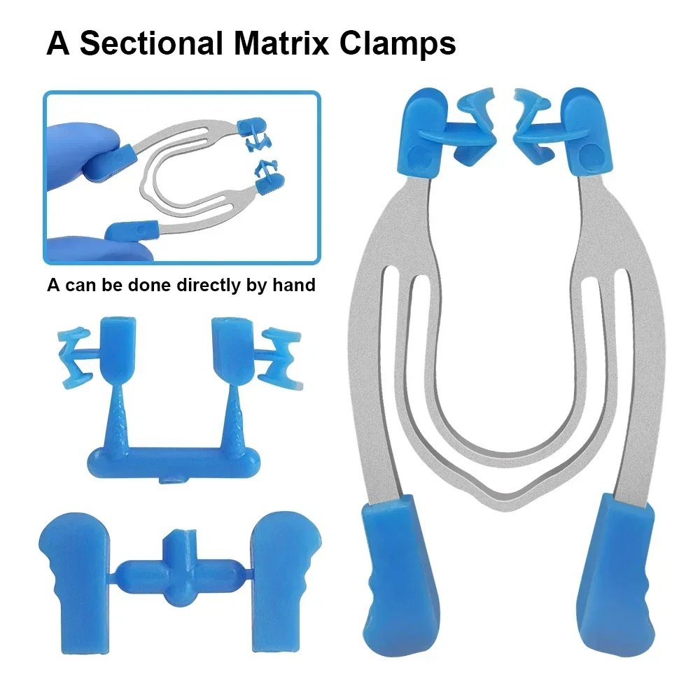 Секционные Контурные матрицы двойные пружинные зажимы модель A &amp B для