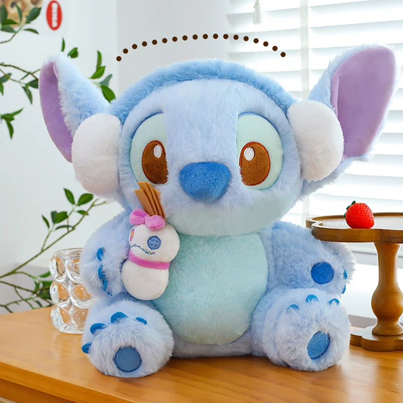 Disney Lilo &amp Stitch плюшевые игрушки Kawaii аниме куклы Angel 40-100 см мягкая подушка