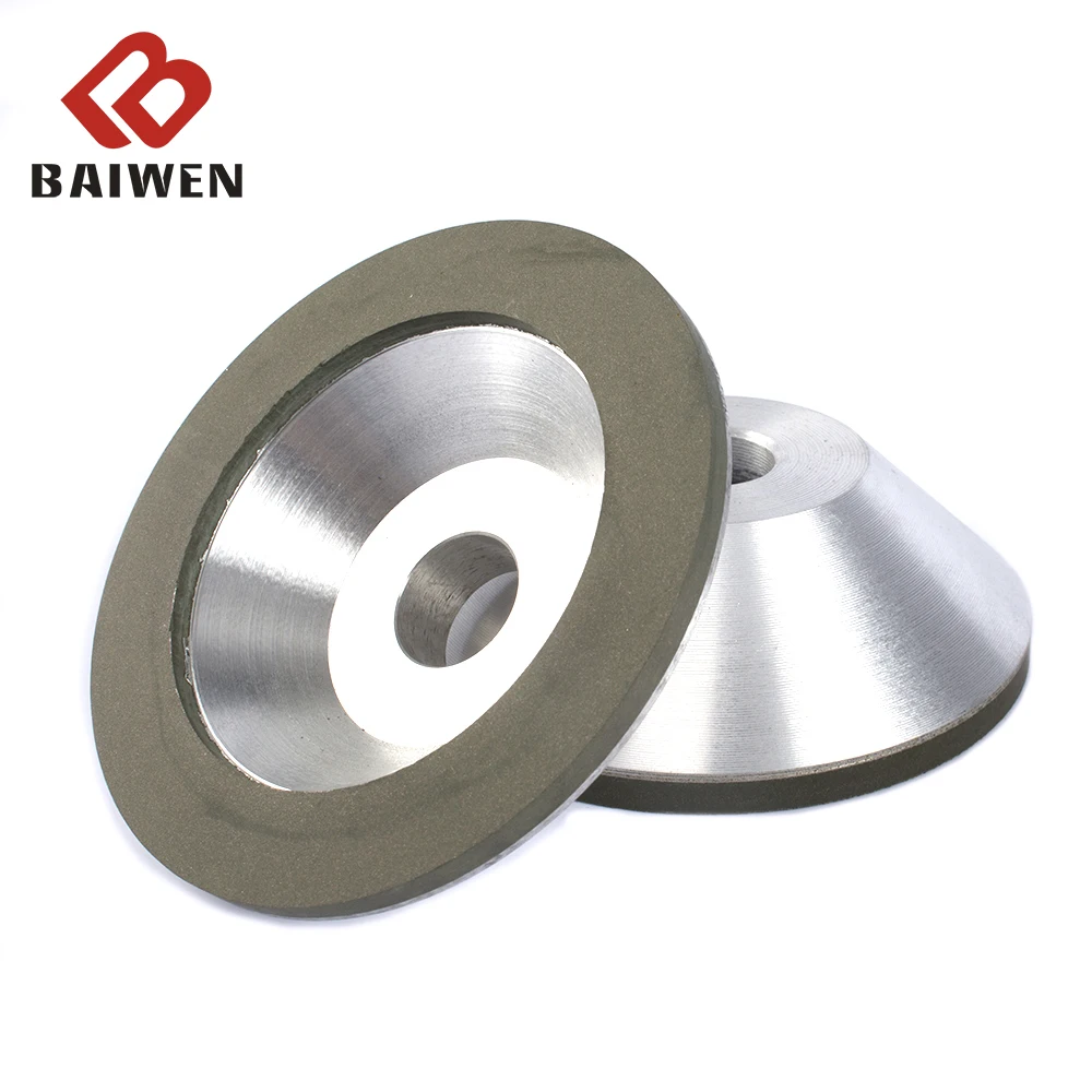

Diamond Grinding Wheel of Universal Grinder 4 Inch Diamond Bowl-type CBN Tools Abrasive Grinder Sharpen Tungsten Carbide Tip