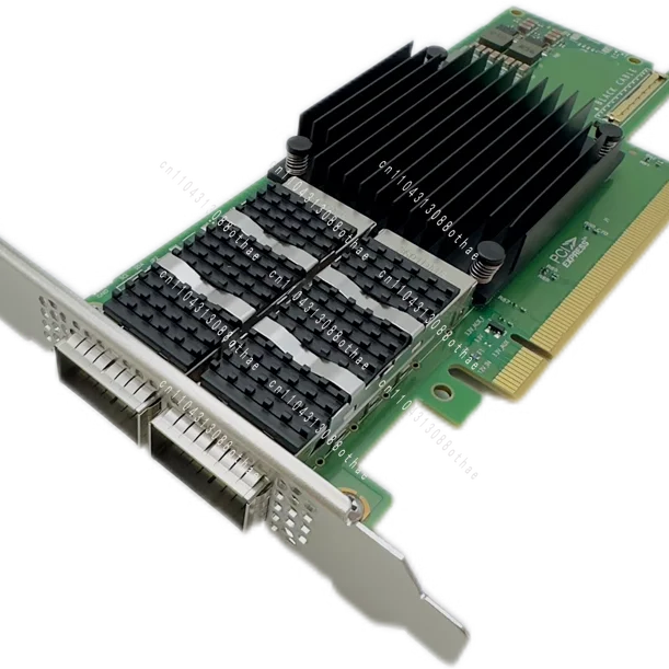 Фото Сетевая карта MCX653106A с поддержкой чипов IB/RDMA, совместимость с сетевыми картами 200G №3