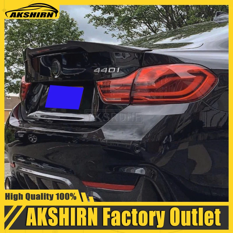 M4 Style ABS Rear Roof Spoiler Trunk Lip Wing For BMW F32 4 Series 2 Door Coupe F32 2014 2015 2016 - UP 420i 428i 430i