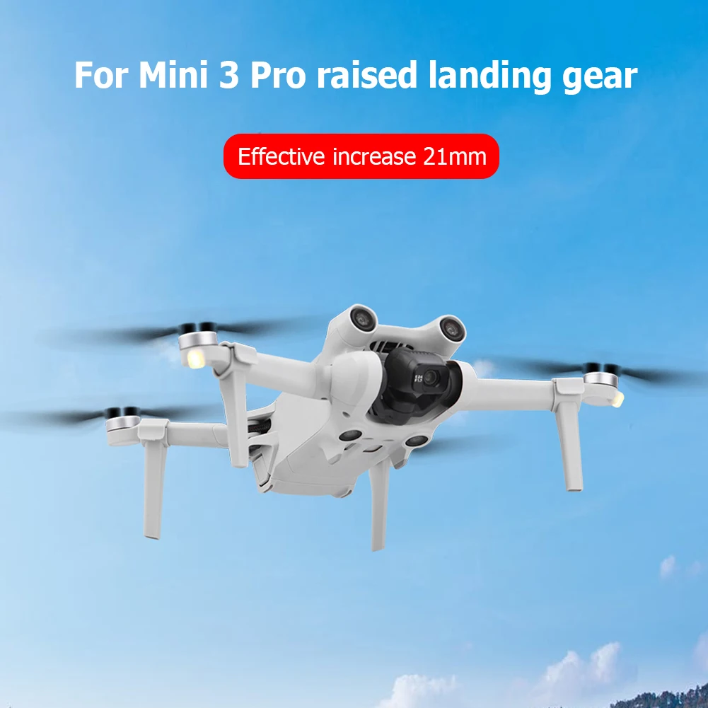 

Для DJI Mini 3 Pro 4 шт. складные передние и задние посадочные шестерни увеличенная высота опора для ног подставка для штатива повышенной высоты