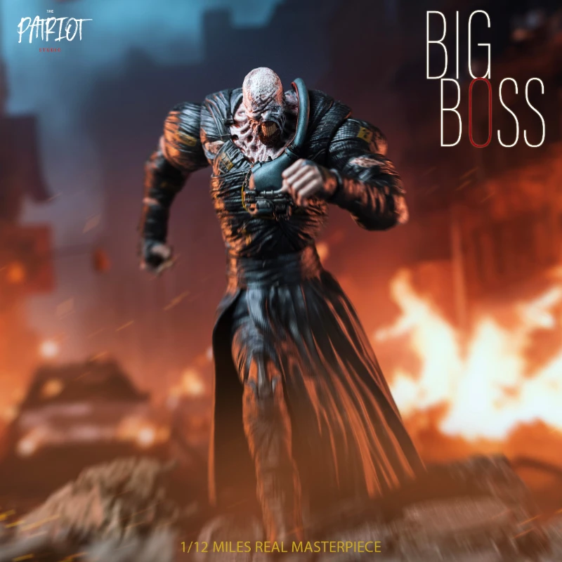Фото В наличии: Фигурка Patriot Studio BIG BOSS для Nemesis, масштаб 1/12, аниме-модель, модная игрушка, настольная кукла, подарок, коллекционный предмет №3