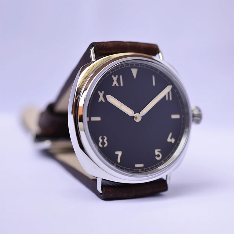 Baltany Watches Swiss Luminous Retro Watch sapphire Military Watch Style Haiou 2130 Haiou st3600 Automatic Mechanical Men Match