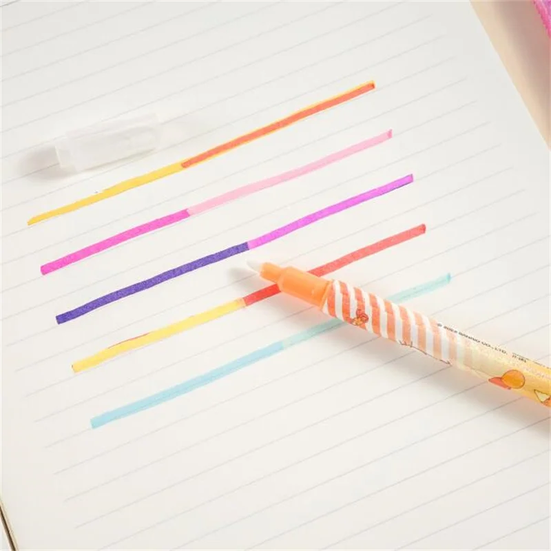 48 шт/лот Sanrio магии цвет изменения маркера ручка милые маркеры рисования ручки