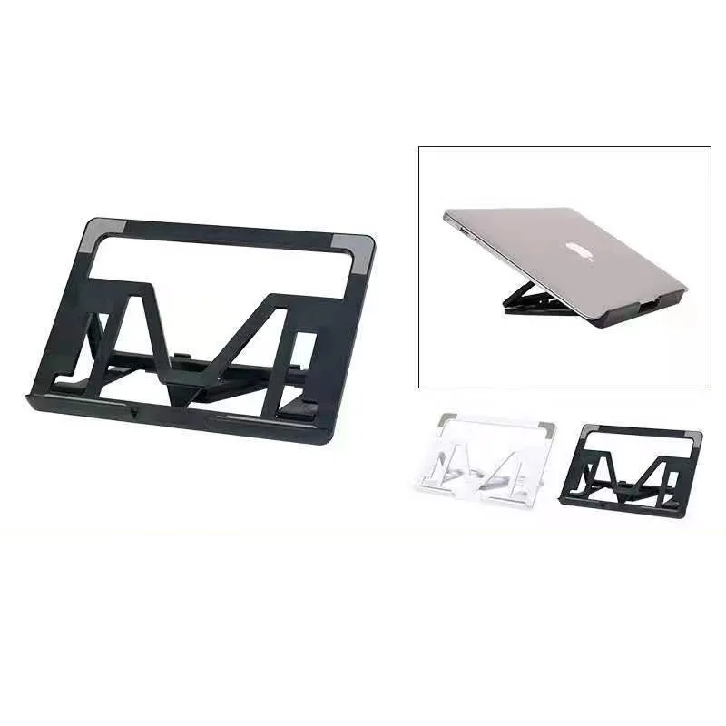 

Foldable Laptop Stand Portable Notebook Support Base Holder Adjustable Riser Cooling Bracket for Laptop & Tablet Accessories