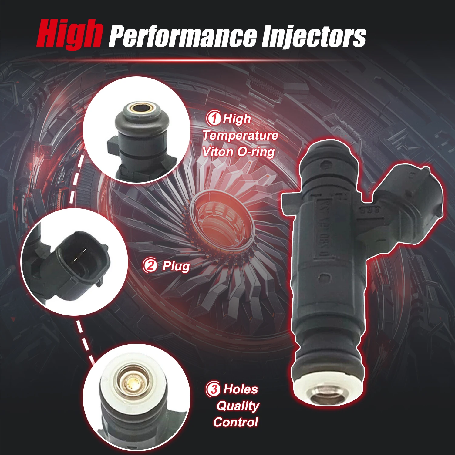 Топливные форсунки 0280157127 9676017480 для Peugeot 208 л Citroen C1 C3 C4 DS3 4 шт.