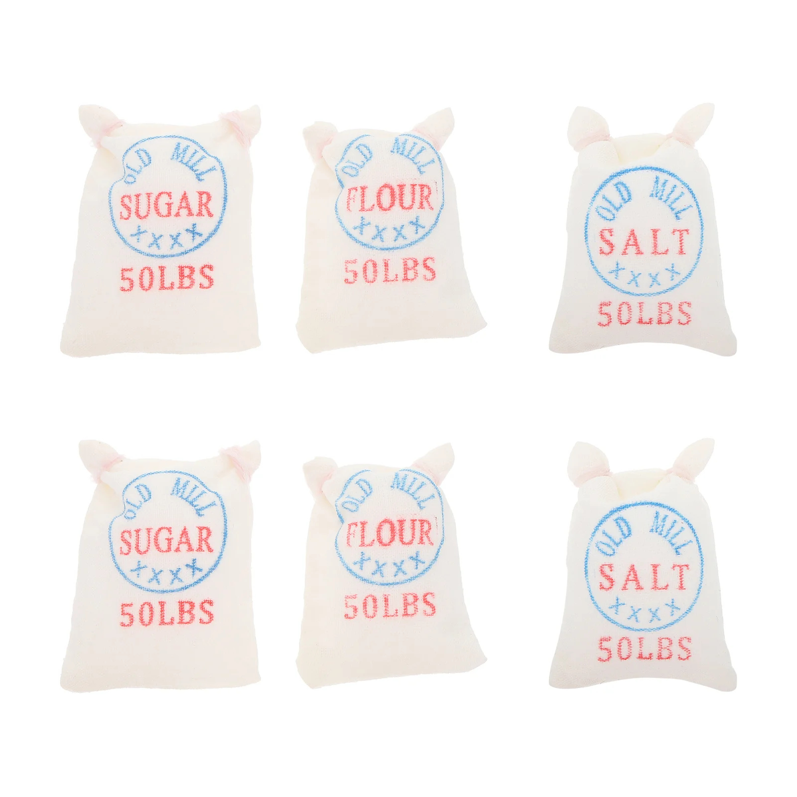 

Play Kitchen Pretend Toy Flour Accessories Landscape Furniture Sacks Miniature Ornament Micro Gift Mini Birthday Fruit Kid