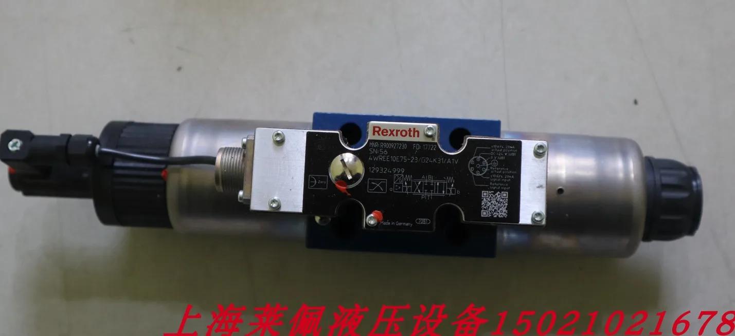 R900927356 4WREE10E75-20/G24K31/F1V немецкий Rexroth REXROTH пропорциональный клапан