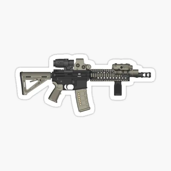 Наклейки Mk18 Ar15 M4 5 шт. наклейки для ноутбука автомобиля аксессуары гостиной милый