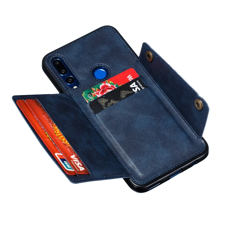 Wallet PU Leather Case For Huawei P20 P30 Lite P40 P50 Pro Nova 5t 7i Y9 Prime P Smart Z Honor 20 30S 9A Card Holder Stand Cover