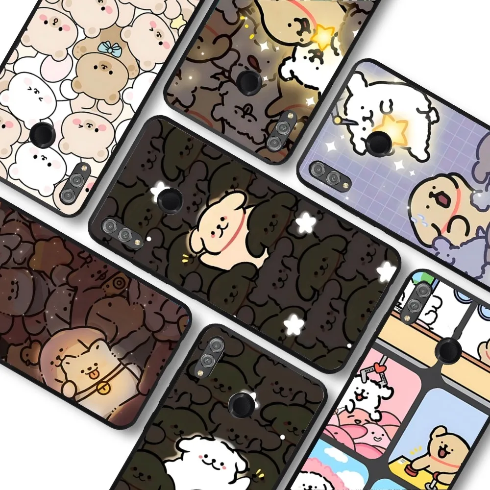 

Scribble puppy dog Phone Case For Huawei Honor 10 lite 9 20 7A pro 9X pro 30 pro 50 pro 60 pro 70 pro plus