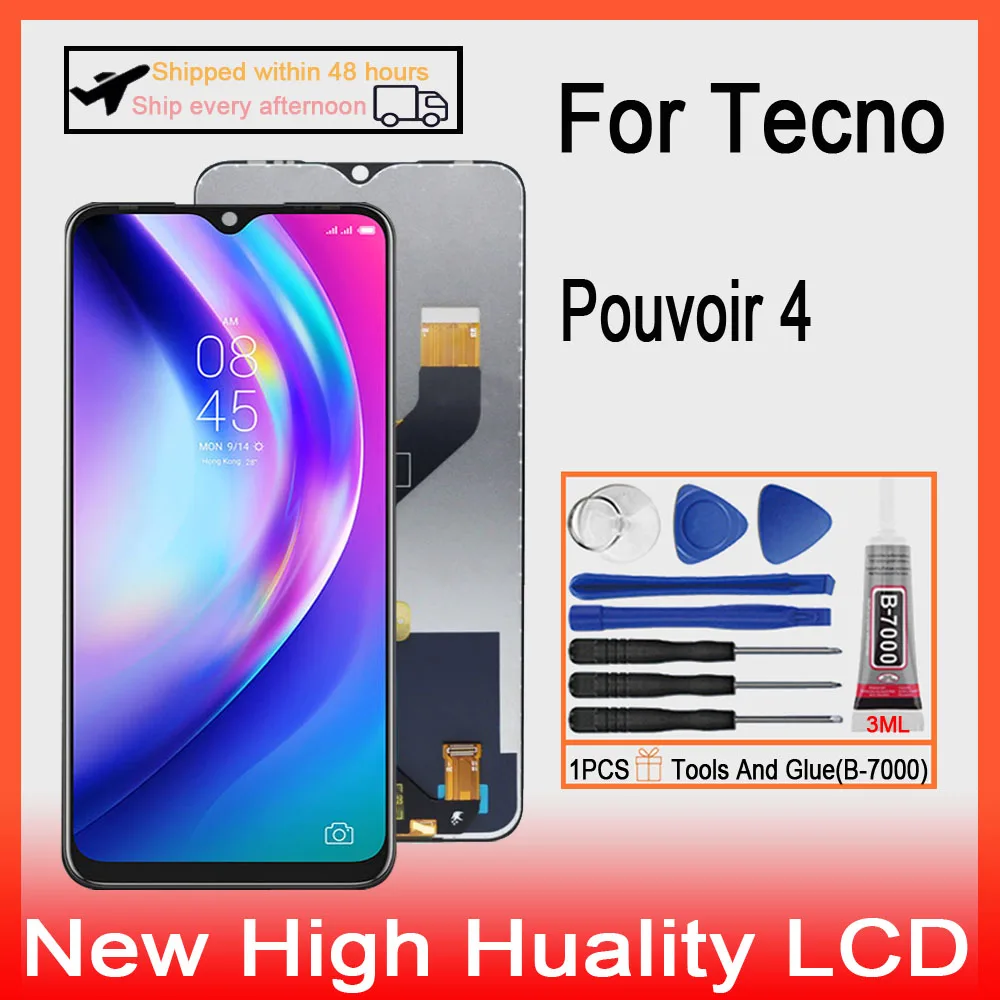 

LCD Original For Tecno Pouvoir 4 LC7 LCD Touch Screen Digitizer LCD Replacement