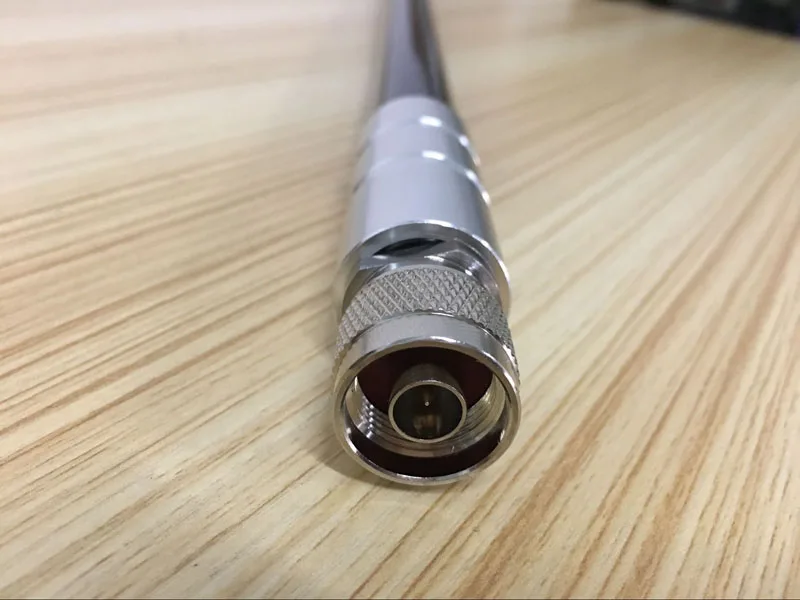 UHF 445MHz repeater omni black fiberglass antenna 8dBi 445M outdoor amateur trunk radio station N type male