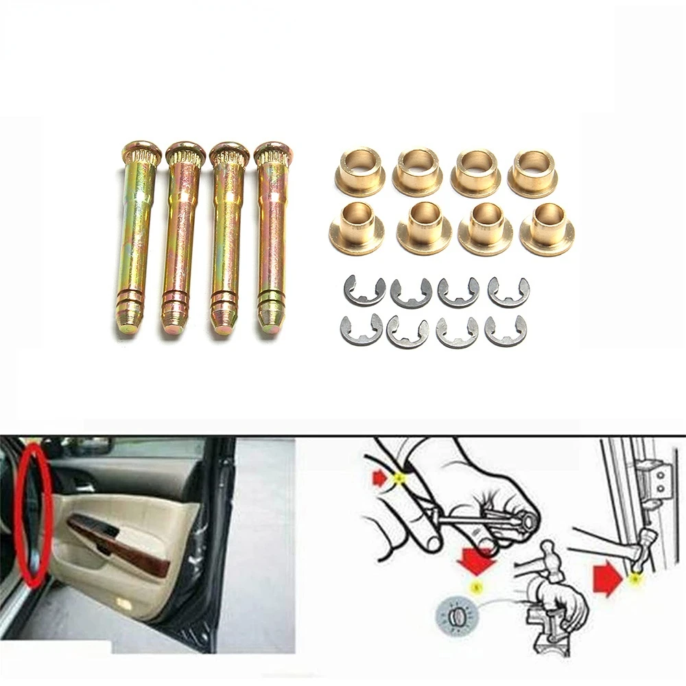 

Auto Car Door Hinge Pin For Honda Civic Accord CR-V CRX CX DX EX SI EG6 B16 D16 EK EG EH EJ Bushing Repair Kit