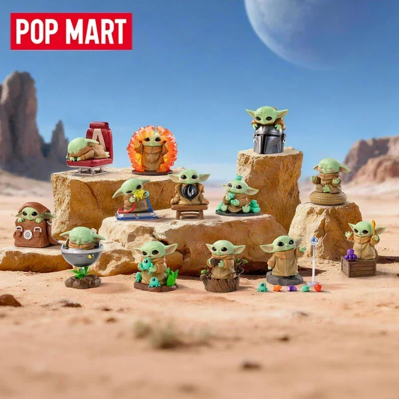 Фото POP MART Star Wars Grogu Tiny But Mighty Series Mystery Box Blind Box Guess Bag Toys Doll Cute Anime Ornament Collection №5